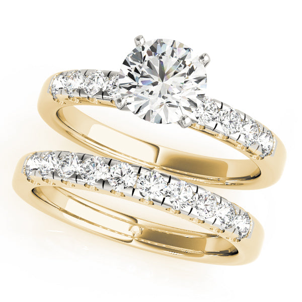 Engagement Rings Single Row Prong Set - TN50324-E