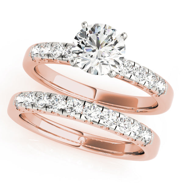 Engagement Rings Single Row Prong Set - TN50324-E