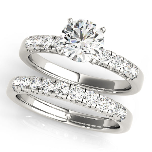 Engagement Rings Single Row Prong Set - TN50324-E