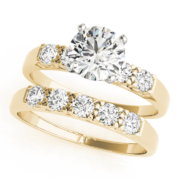 Engagement Rings Single Row Prong Set - TN50332-E