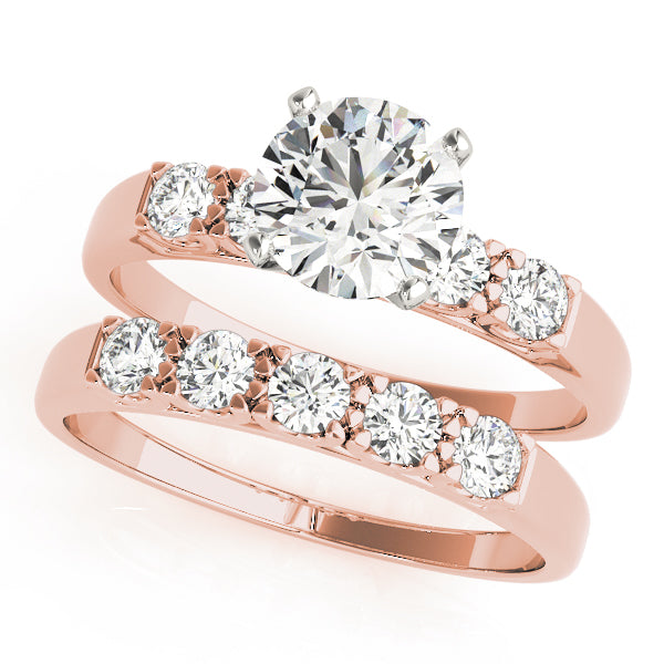 Engagement Rings Single Row Prong Set - TN50332-E