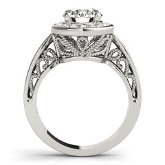 Engagement Rings Halo Round - TN50338-E