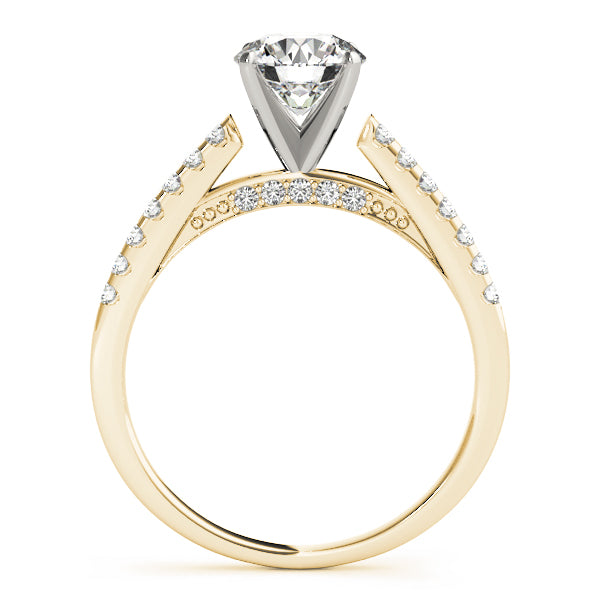 Engagement Rings Single Row Prong Set - TN50341-E