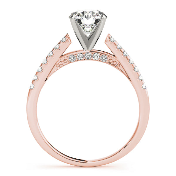 Engagement Rings Single Row Prong Set - TN50341-E