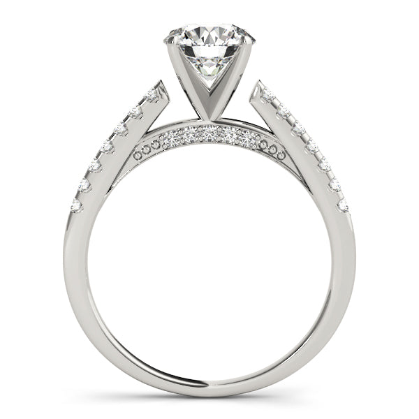 Engagement Rings Single Row Prong Set - TN50341-E