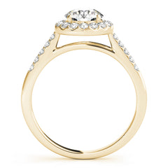 Engagement Rings Halo Round - TN50345-E