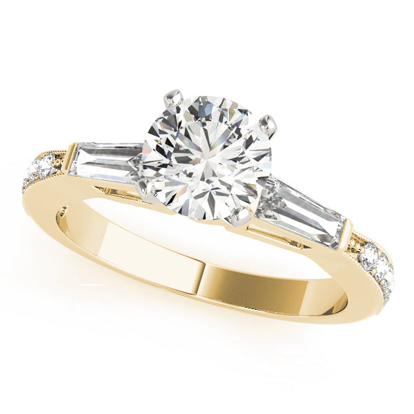 Engagement Rings Fancy Shape Baguette - TN50349-E