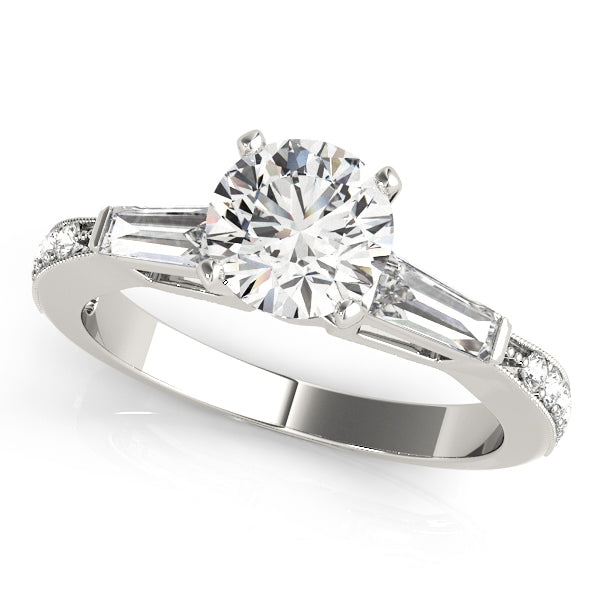 Engagement Rings Fancy Shape Baguette - TN50349-E