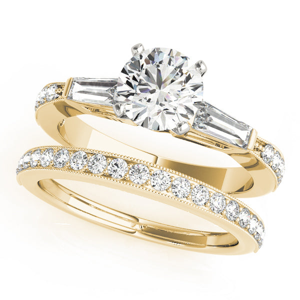 Engagement Rings Fancy Shape Baguette - TN50349-E