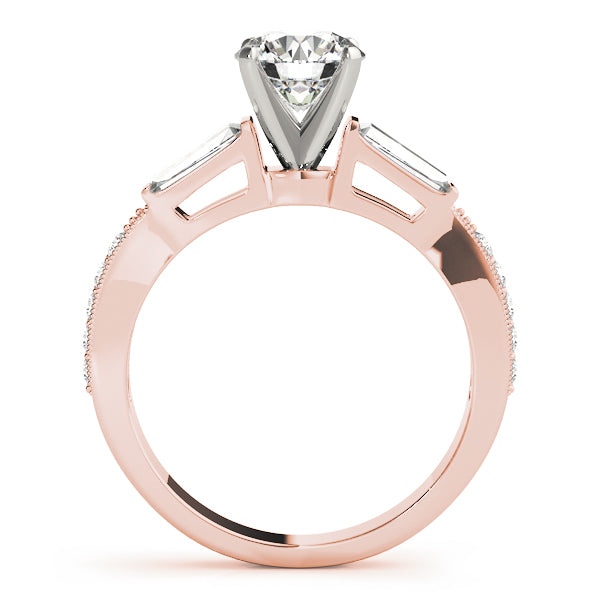 Engagement Rings Fancy Shape Baguette - TN50349-E