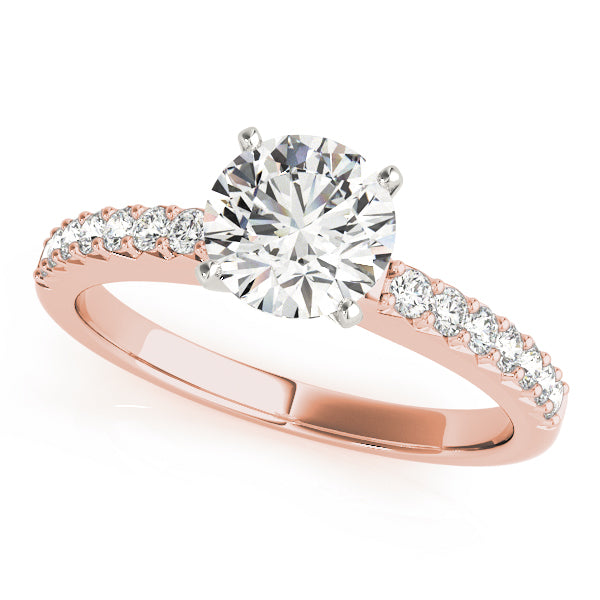 Engagement Rings Single Row Prong Set - TN50353-E