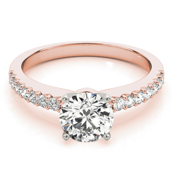 Engagement Rings Single Row Prong Set - TN50353-E