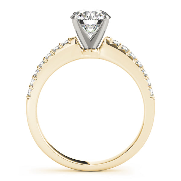 Engagement Rings Single Row Prong Set - TN50353-E