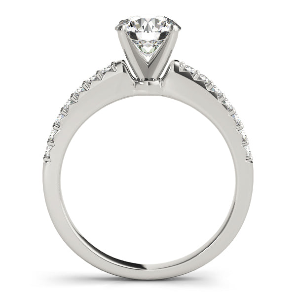 Engagement Rings Single Row Prong Set - TN50353-E