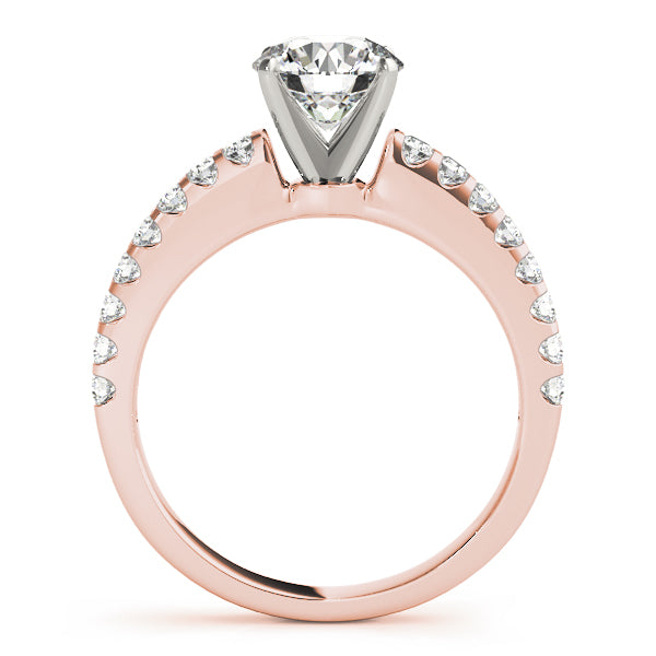 Engagement Rings Single Row Prong Set - TN50355-E