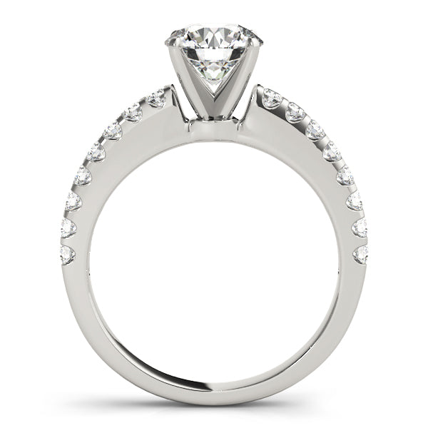 Engagement Rings Single Row Prong Set - TN50355-E