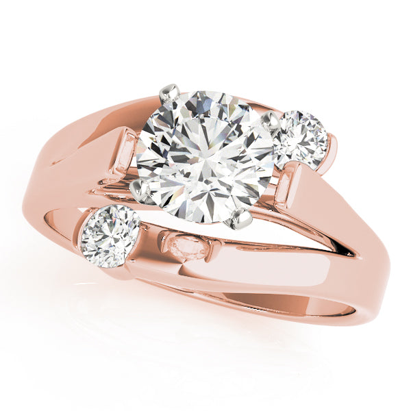 Engagement Rings Solitaires Round - TN50369-E