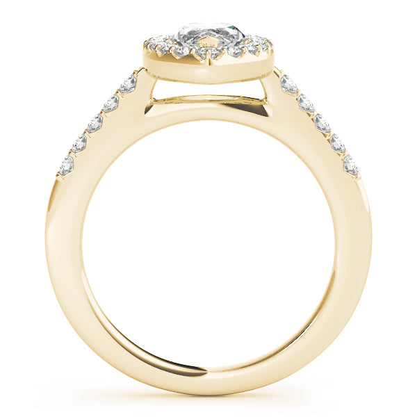 Engagement Rings Halo Marquise - TN50375-E