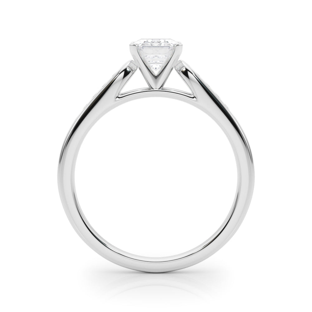 Engagement Rings Single Row Channel Set - TN50379-E