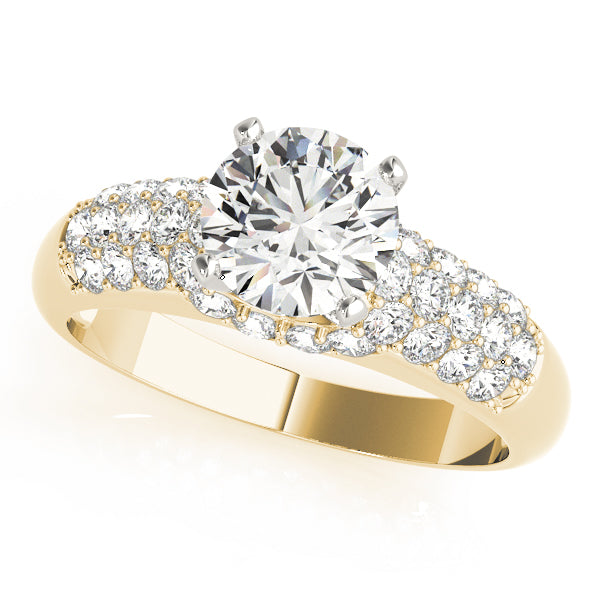 Engagement Rings Pave - TN50381-E