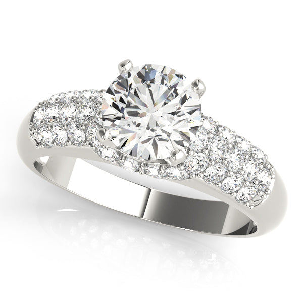 Engagement Rings Pave - TN50381-E