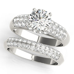 Engagement Rings Pave - TN50381-E