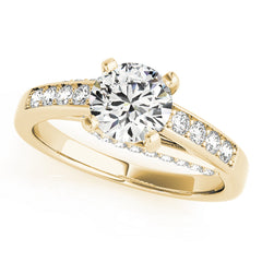 Engagement Rings Single Row Prong Set - TN50382-E