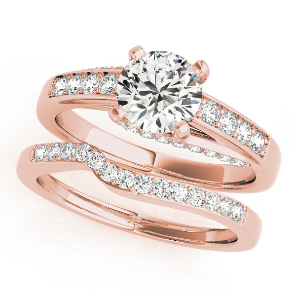 Engagement Rings Single Row Prong Set - TN50382-E