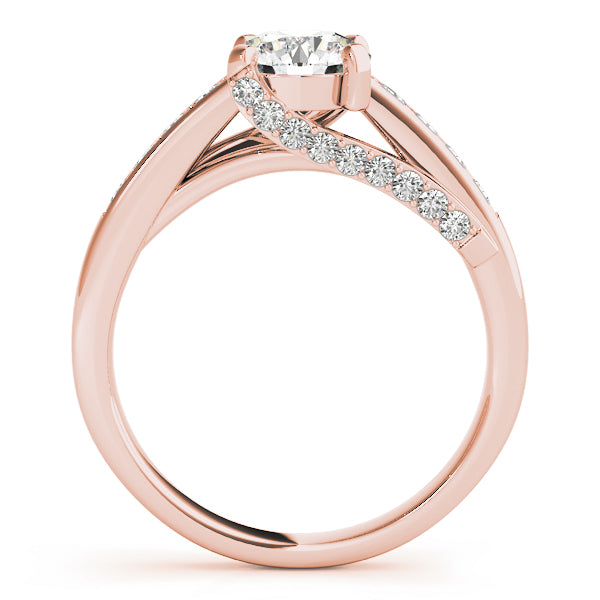 Engagement Rings Single Row Prong Set - TN50382-E