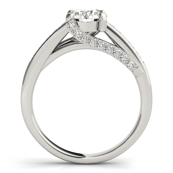 Engagement Rings Single Row Prong Set - TN50382-E