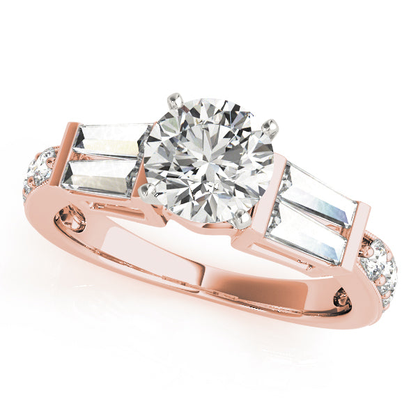 Engagement Rings Fancy Shape Baguette - TN50386-E