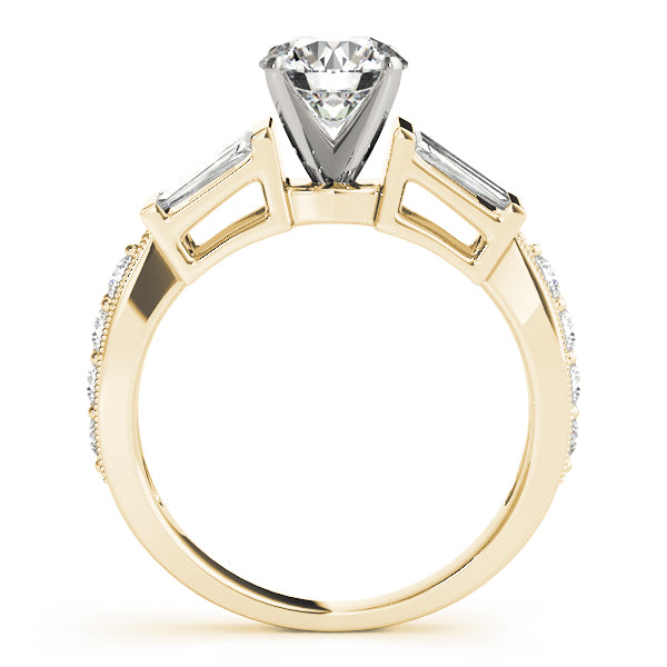 Engagement Rings Fancy Shape Baguette - TN50386-E