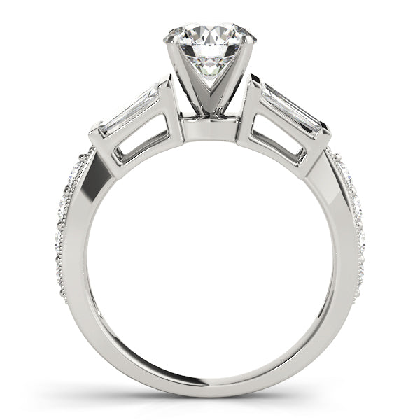 Engagement Rings Fancy Shape Baguette - TN50386-E