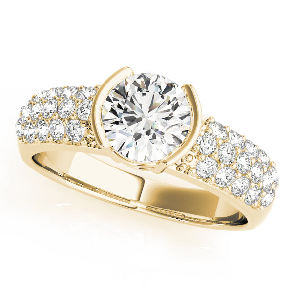 Engagement Rings Pave - TN50389-E