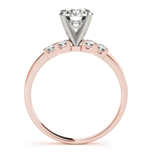 Engagement Rings Single Row Prong Set - TN50391-E