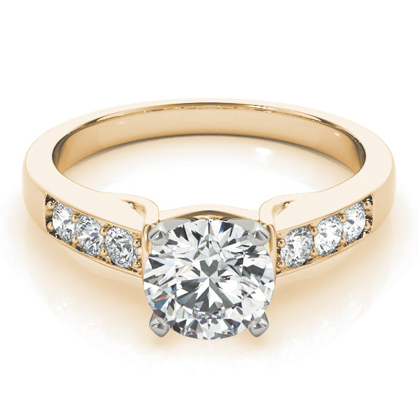 Engagement Rings Single Row Channel Set - TN50397-E