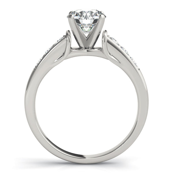 Engagement Rings Single Row Channel Set - TN50397-E