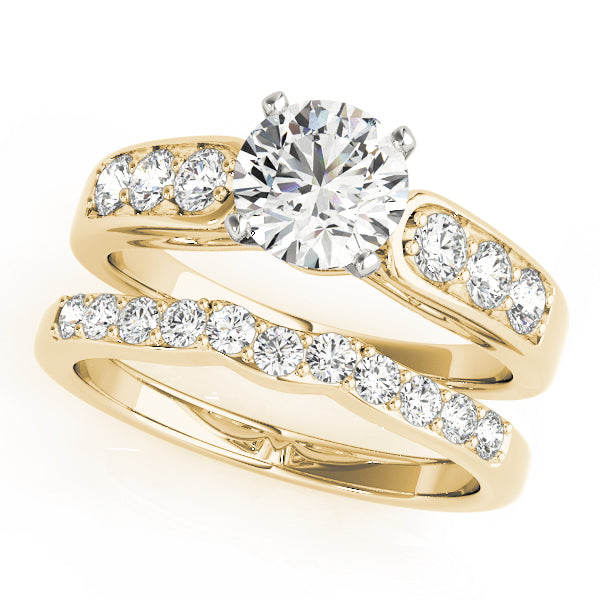 Engagement Rings Single Row Channel Set - TN50399-E