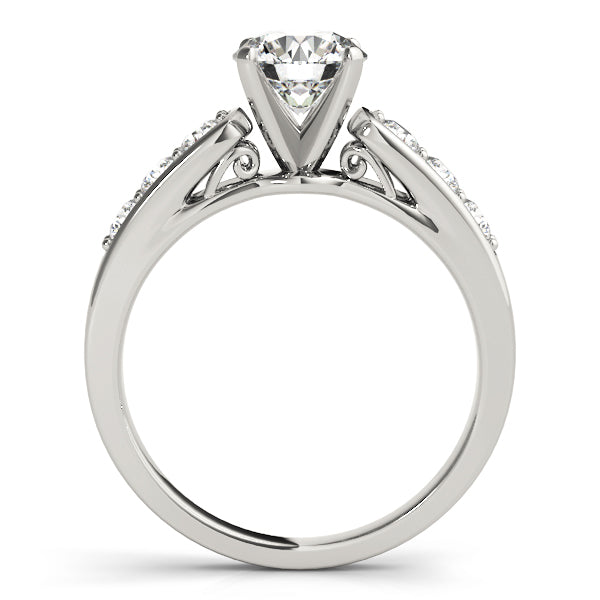 Engagement Rings Single Row Channel Set - TN50399-E