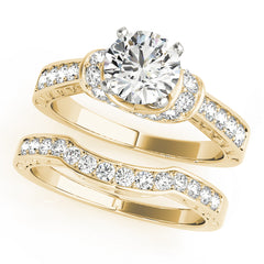 Engagement Rings Cluster Sides - TN50400-E