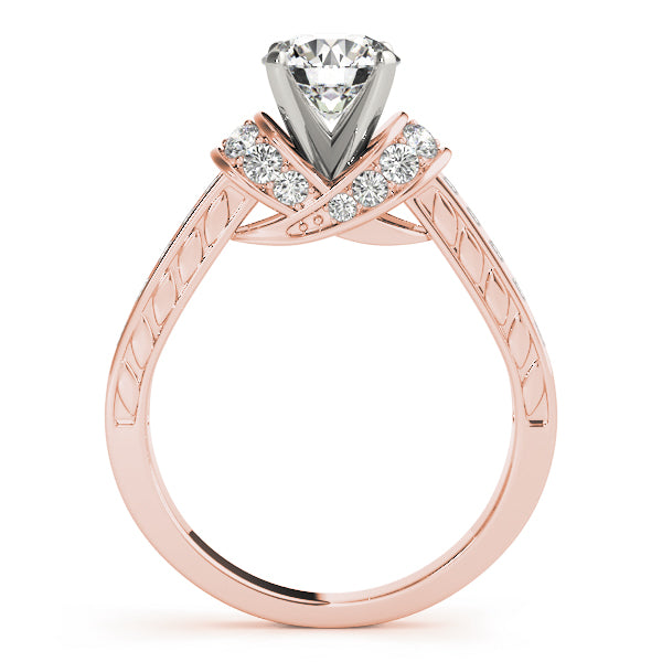 Engagement Rings Cluster Sides - TN50400-E