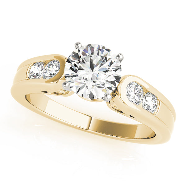 Engagement Rings Single Row Channel Set - TN50404-E