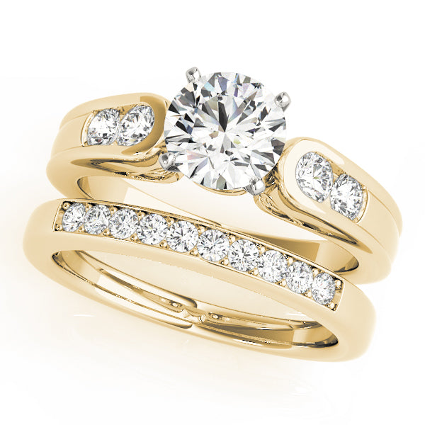 Engagement Rings Single Row Channel Set - TN50404-E