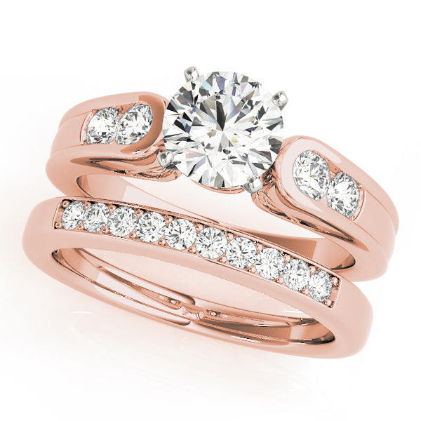 Engagement Rings Single Row Channel Set - TN50404-E