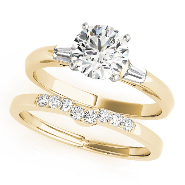 Engagement Rings Fancy Shape Baguette - TN50405-E