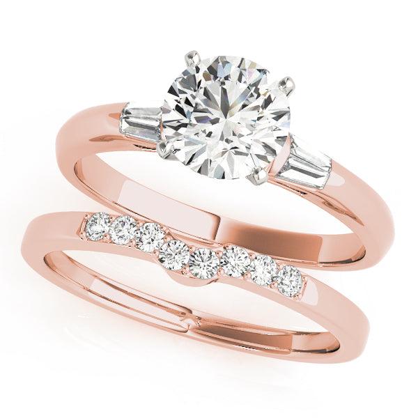 Engagement Rings Fancy Shape Baguette - TN50405-E