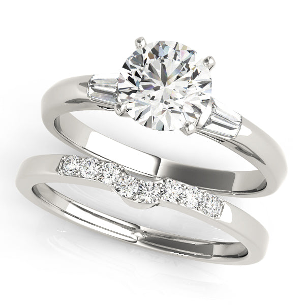 Engagement Rings Fancy Shape Baguette - TN50405-E