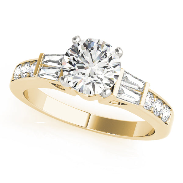 Engagement Rings Fancy Shape Baguette - TN50406-E