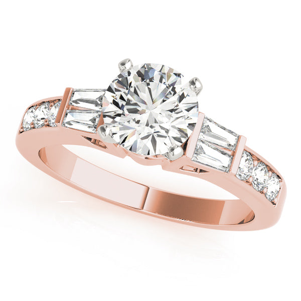 Engagement Rings Fancy Shape Baguette - TN50406-E