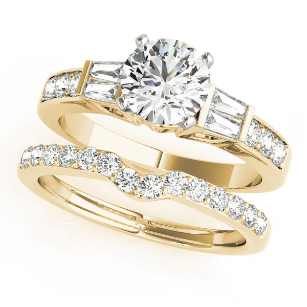 Engagement Rings Fancy Shape Baguette - TN50406-E